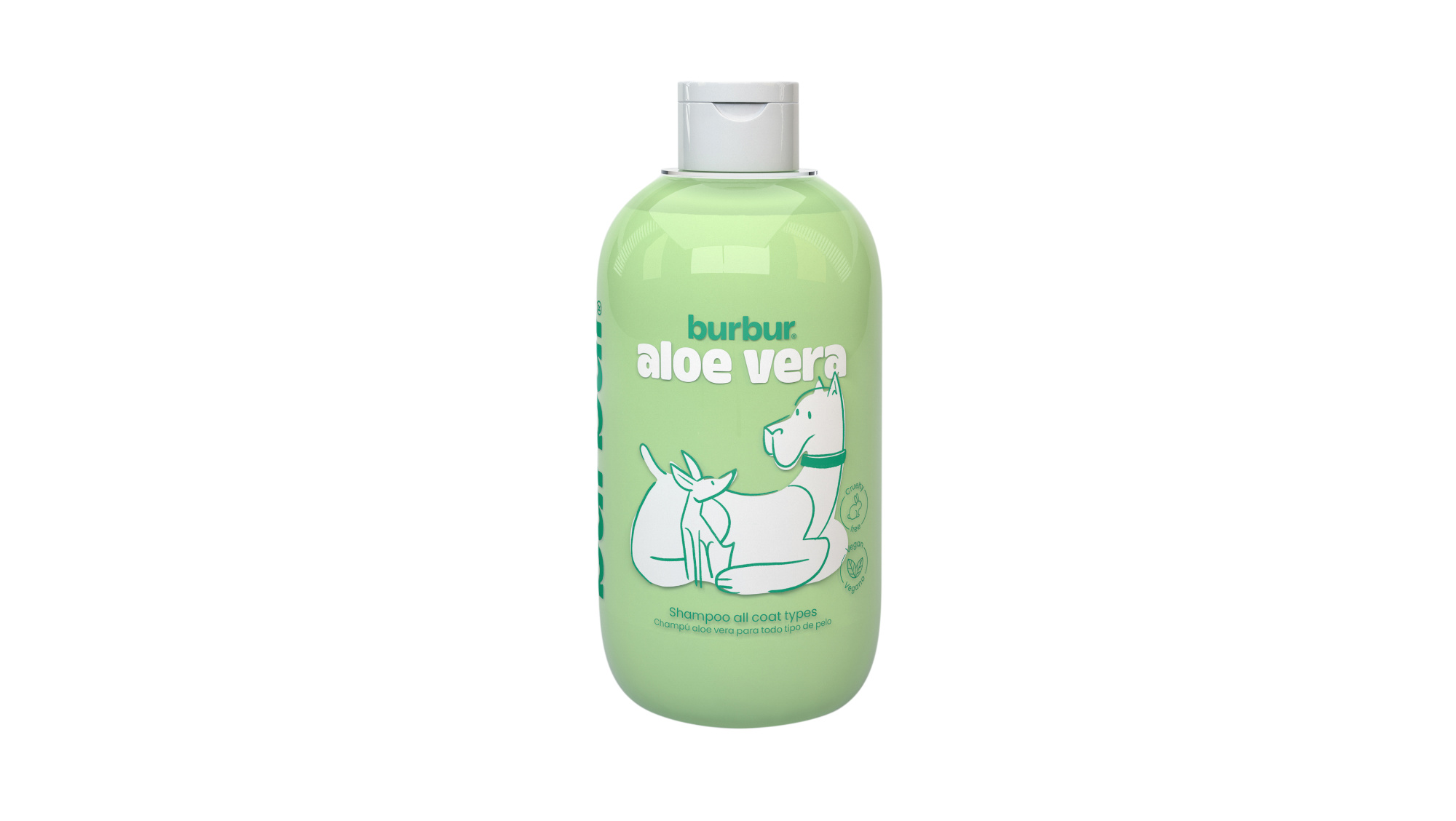 Burbur Champu ALOE-fondo blanco